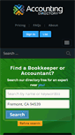 Mobile Screenshot of accountingdirectory.com